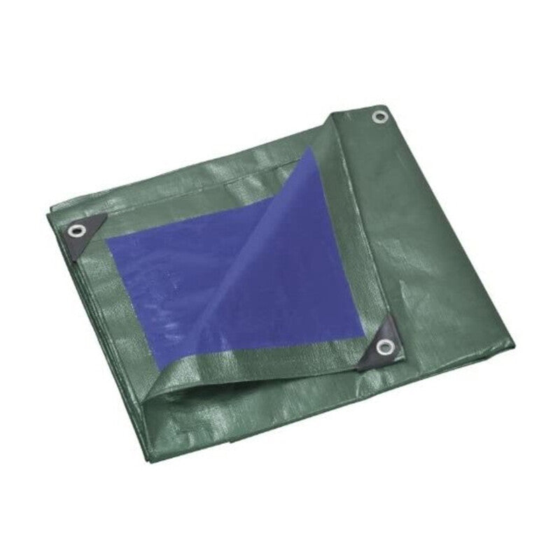 C TELO OCCHIELLATO PE VERDE/BLU 10X14M 130GR
