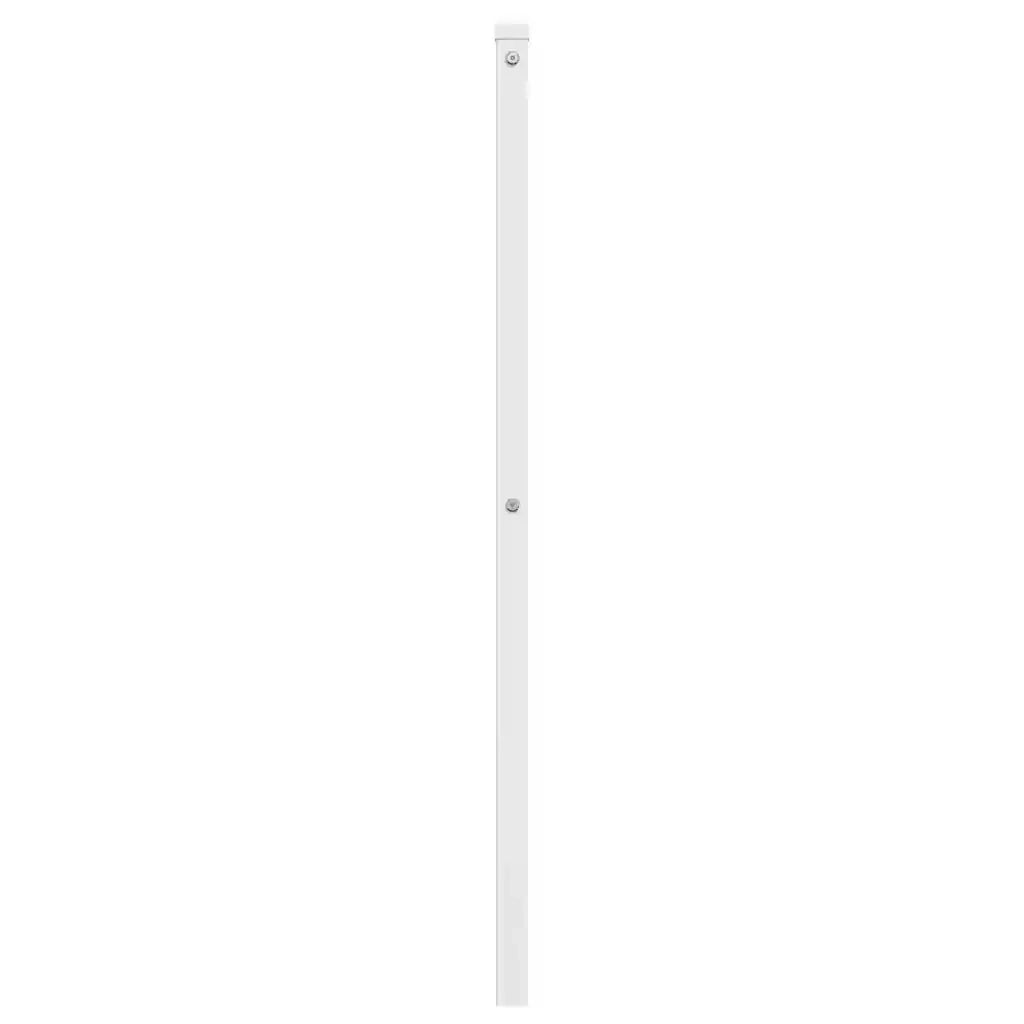 Testiera in Metallo Bianco 100 cm