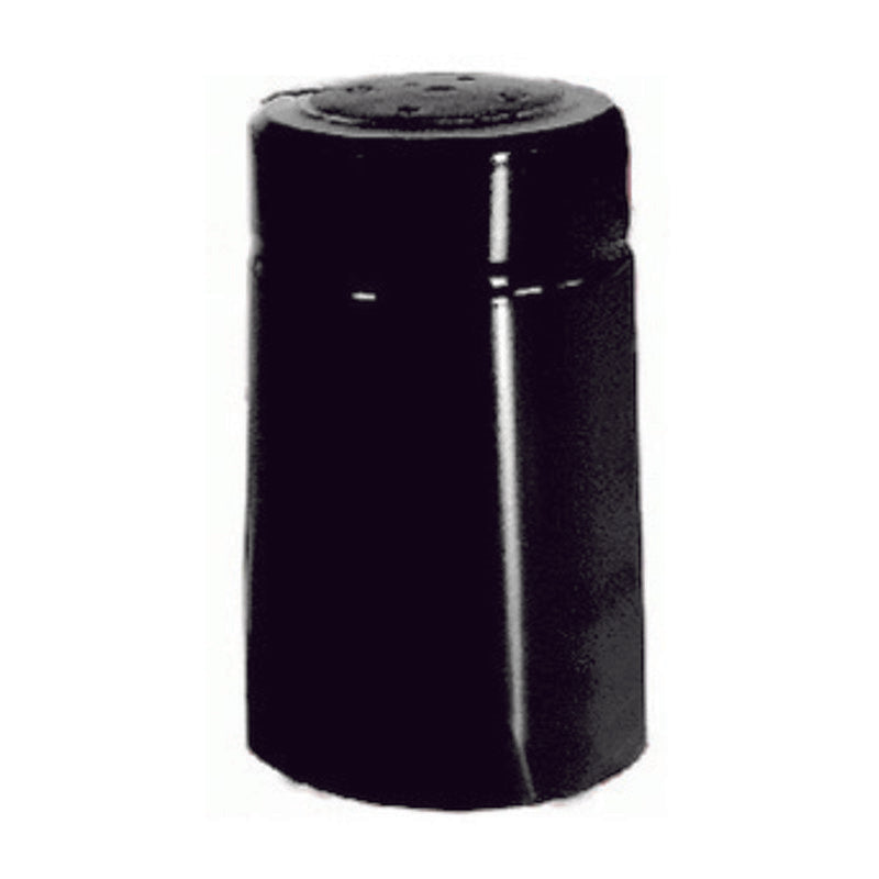 CAPSULA TERMORETRAIBILE PVC D 31X55 NERO 100 PZ