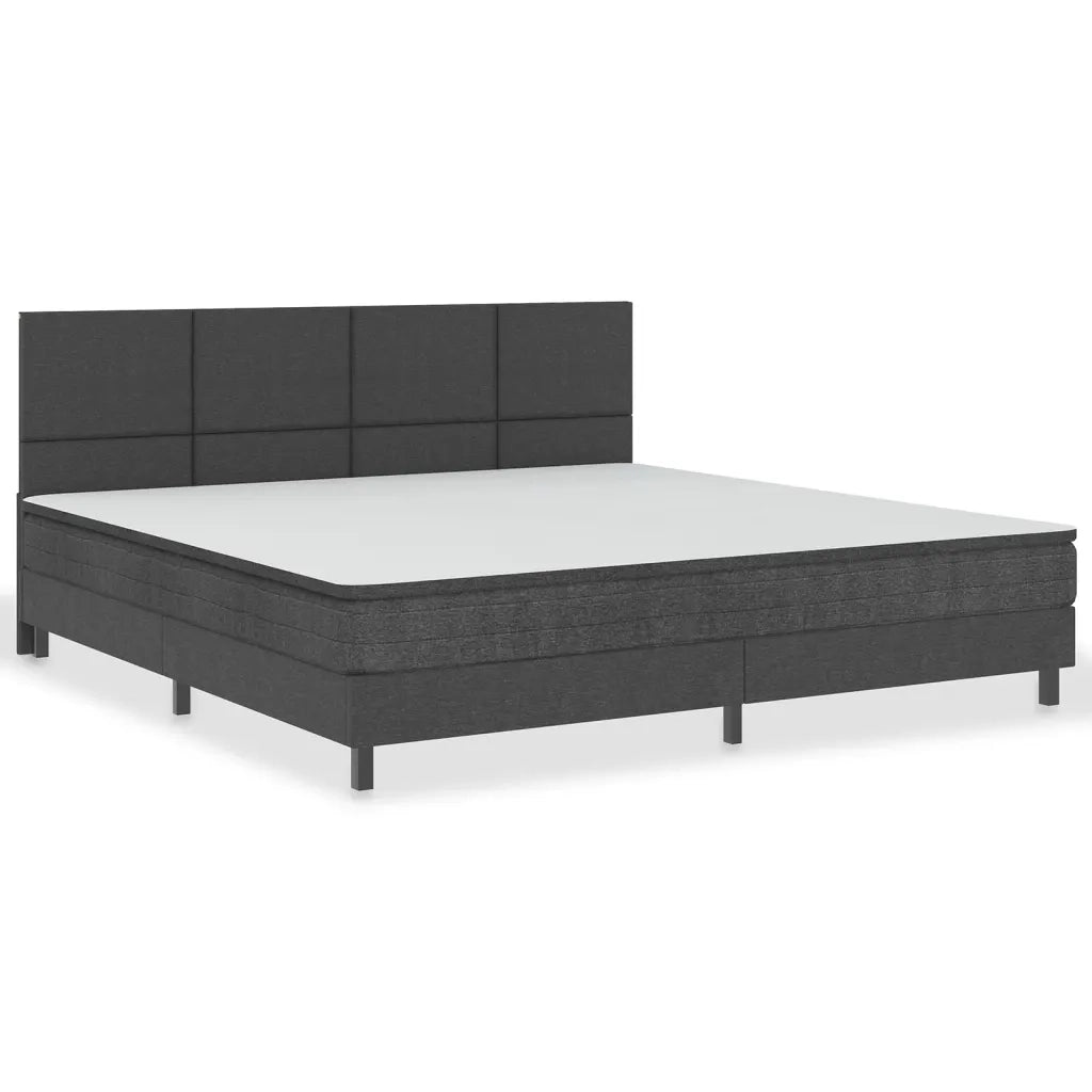Testiera | Testata Letto Grigio Scuro in Tessuto 200x200 cm