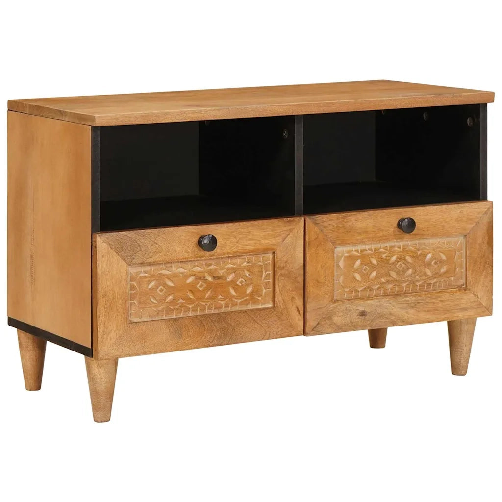 vidaXL Mobile TV con cassetto Marrone chiaro 70 x 33 x 46 cm