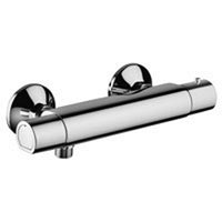 Miscelatore esterno doccia termostatico serie equo star new paffoni