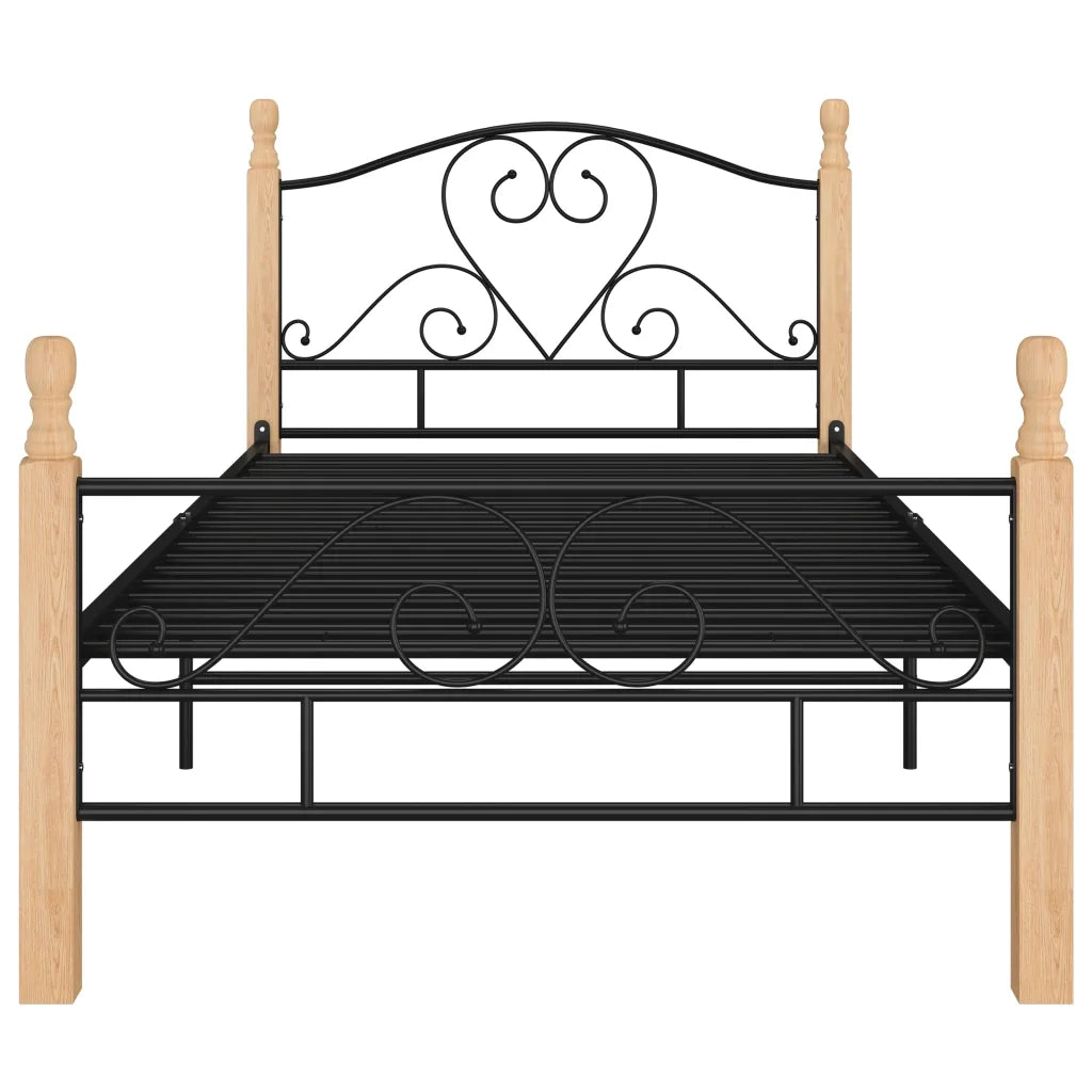 Giroletto Nero in Metallo 90x200 cm cod mxl 57930