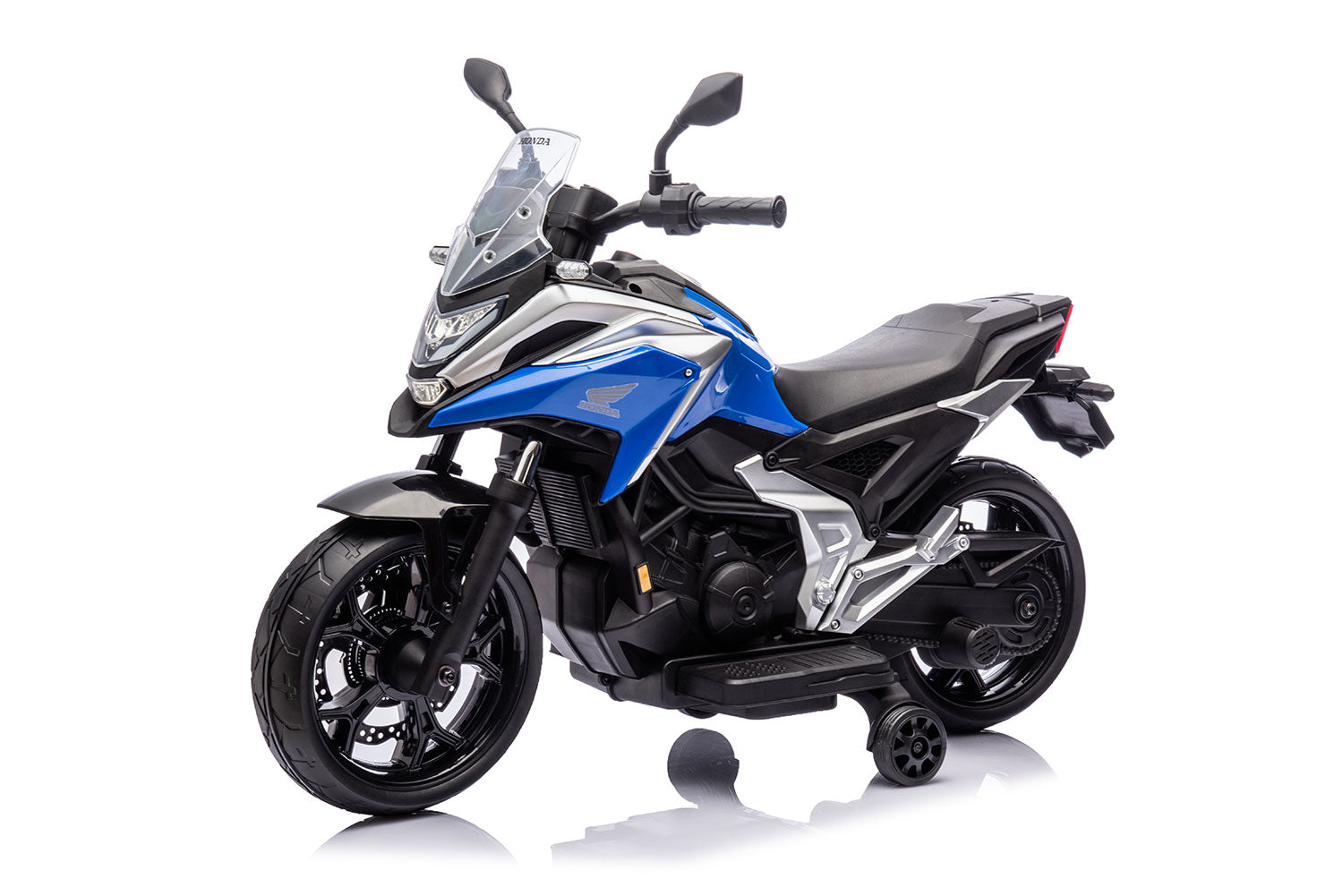 Moto Elettrica per Bambini Licenza Ufficiale Honda NC750X 12V 4,5Ah Blu