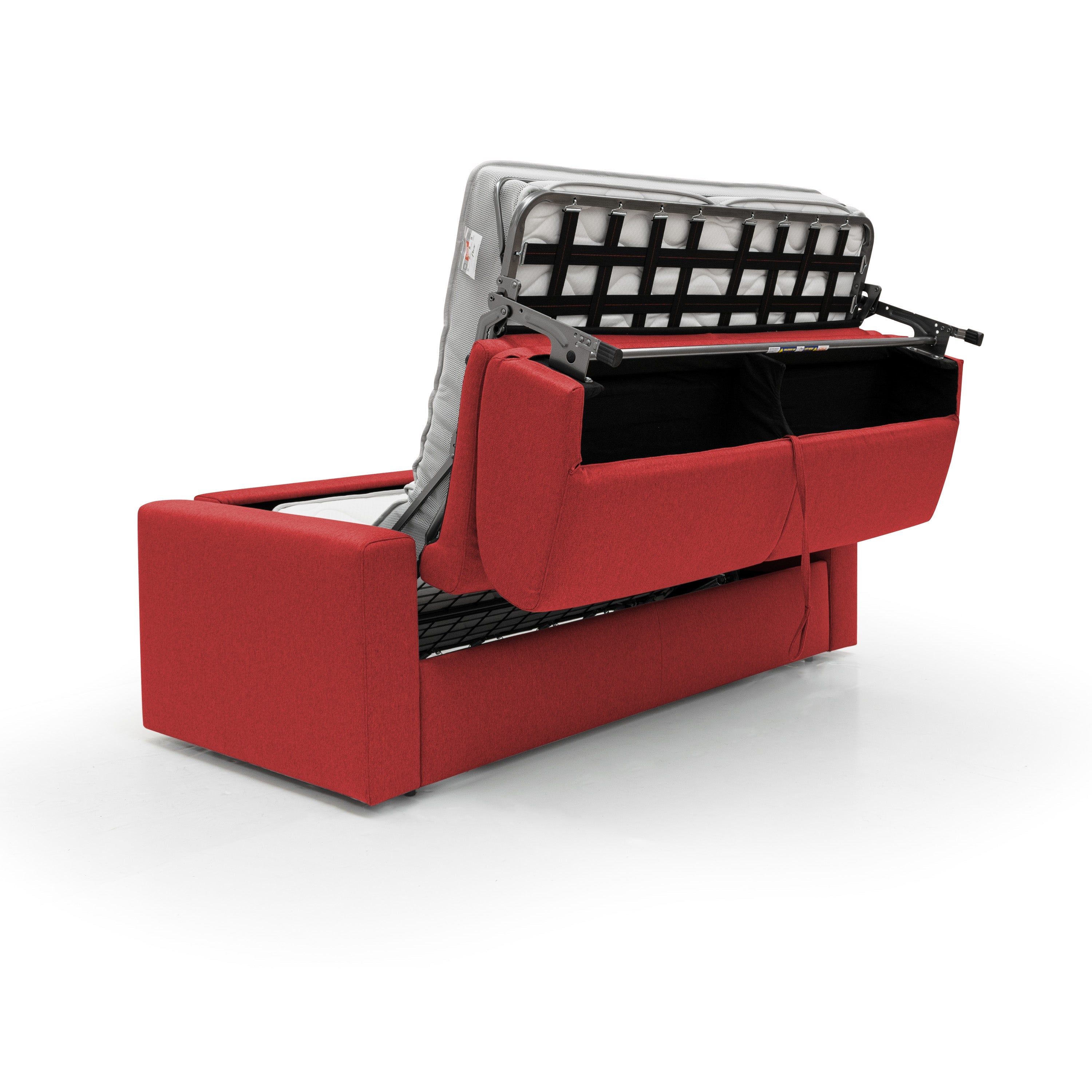 Kansas Divano letto matrimoniale H20 impermeabile 192 cm  rosso rosso