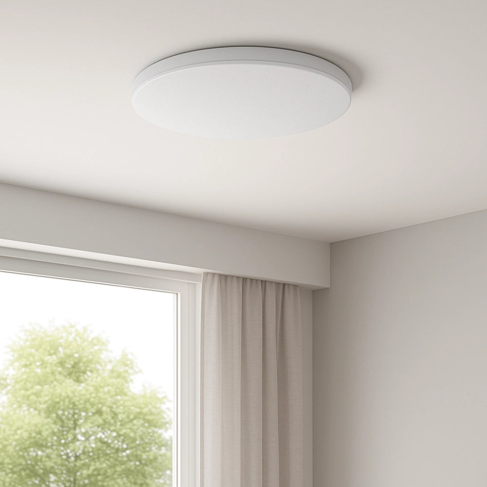 Plafoniera led optonica 2834 cct regolabile design moderno