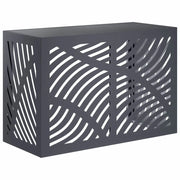 Copertura per condizionatore d'aria Antracite 90 x 40 x 60 cm 8014096