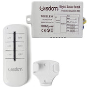 Trade Shop - Centralina 3 Canali + Telecomando Wireless Wisdom Per Controllo Luci Led 1000wx3 -