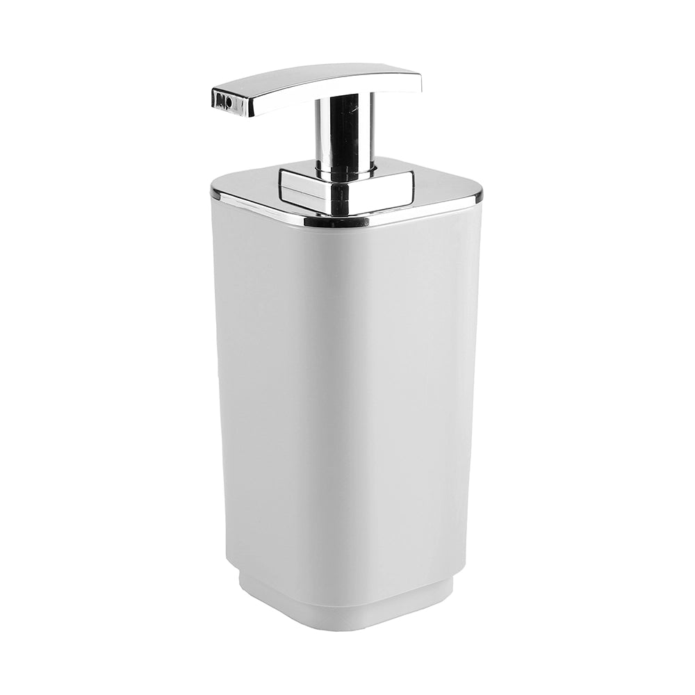 Set portaspazzolini, dosasapone e portasapone d' appoggio Gedy linea Seventy bianco