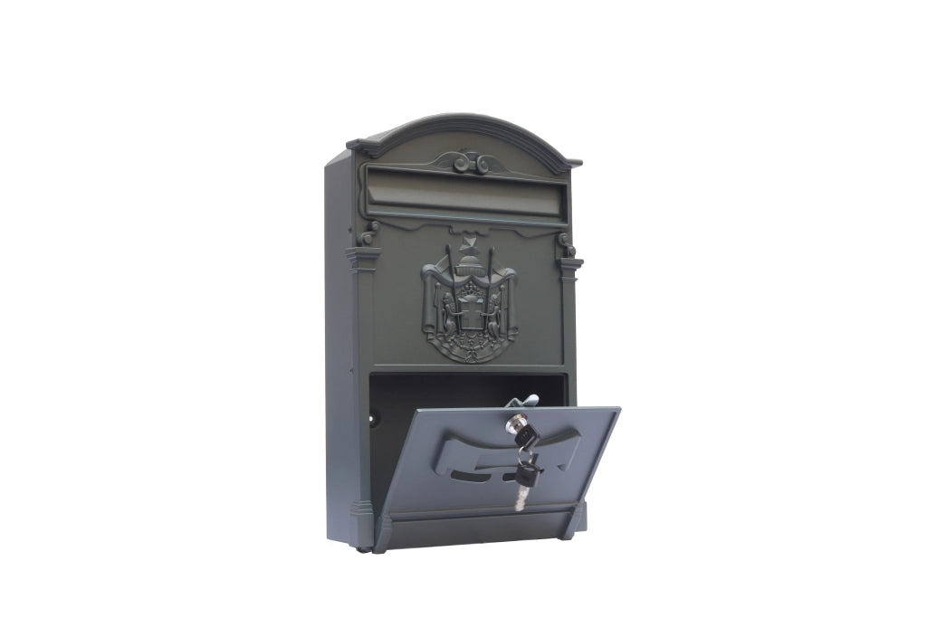 Cassetta Postale Regia . 1 Reparto. Design Elegante e Resistente. Per Casa o Ufficio