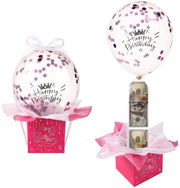 Cassa per soldi con palloncino divertente - Sorpresa di compleanno - Custodia per palloncini - Regalo di denaro - Cassetta per risparmio - Materiale cartone/latex/plastica - Regalo di compleanno