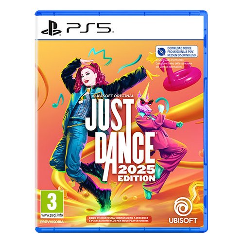 Videogioco ubisoft e06357 playstation 5 just dance 2025 digital downlo