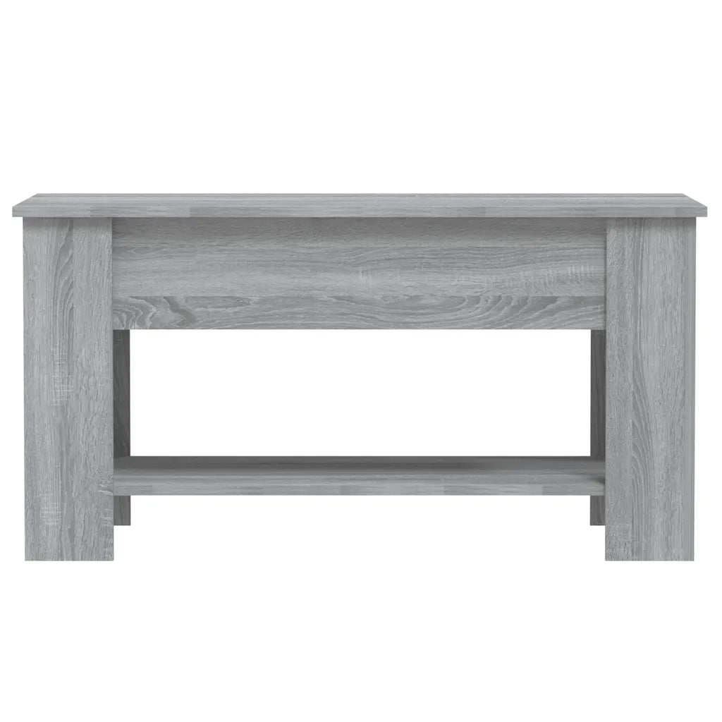 Tavolino da salotto | Tavolino da caff¨¨ | Tavolino da Soggiorno Grigio Sonoma 101x49x52cm Legno Multistrato