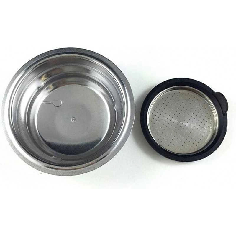 FILTRO PORTA CAFFE 1 TAZZA MACCHINA ESPRESSA DE LONGHI ORIGINALE 61,5mm  - De Longhi