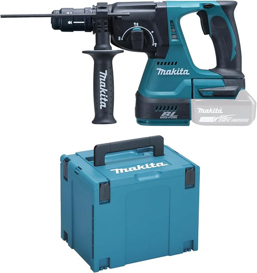 Tassellatore Makita a batteria Makita 18V brushless 24mm con Makpac DHR243ZJ LXT