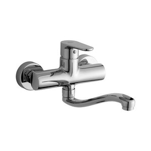 Miscelatore per lavello a muro serie green paffoni