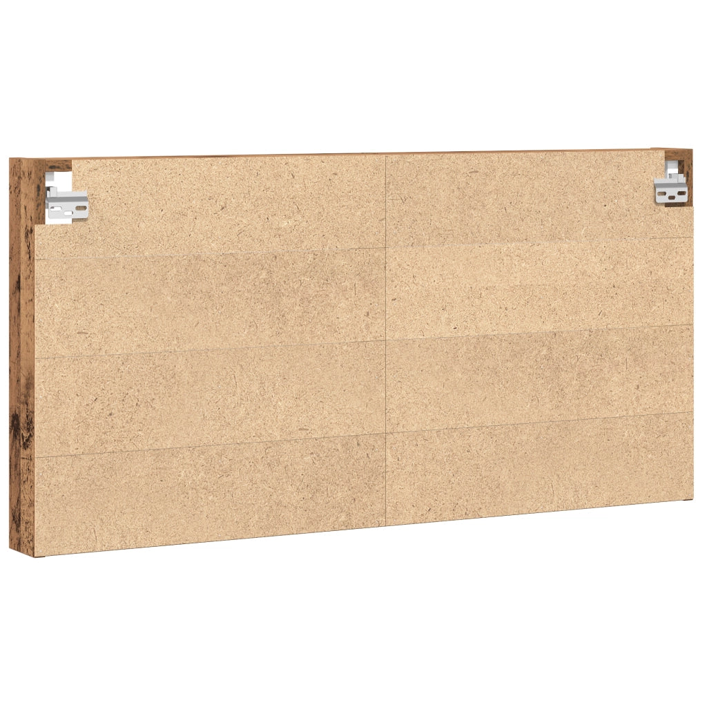 Mobile Da Muro  In Legno Invecchiato
