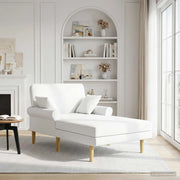 Chaise longue Bianco Tessuto 42048091