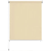 Tenda a Rullo per Esterni 220x230 cm Crema 43455