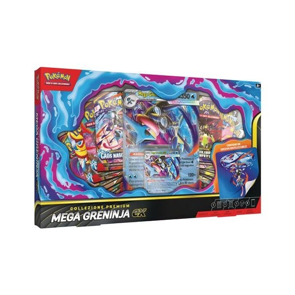 Carte gioco gamevision pk10413 i pokÉmon collezione premium mega hreni