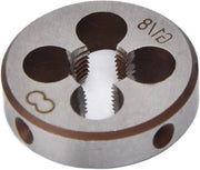 Matrijs Draadschroef ronde G1/8 UNC - Buitendiameter 30 mm - Perfezione per l'uso generale.