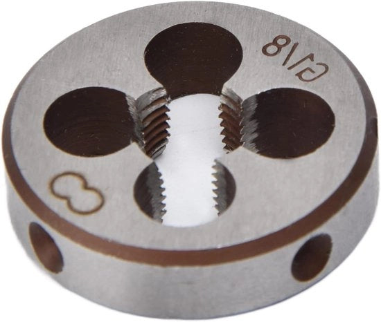 Matrijs Draadschroef ronde G1/8 UNC - Buitendiameter 30 mm - Perfezione per l'uso generale.