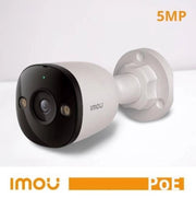 CAMERA POE BULLET 5MP ESTERNO AI 3.6MM/IR30/IP67/SD/MIC SPOTLIGHT