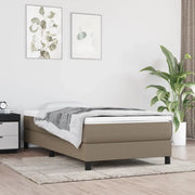 Giroletto senza Materasso Tortora 100x200 cm in Tessuto