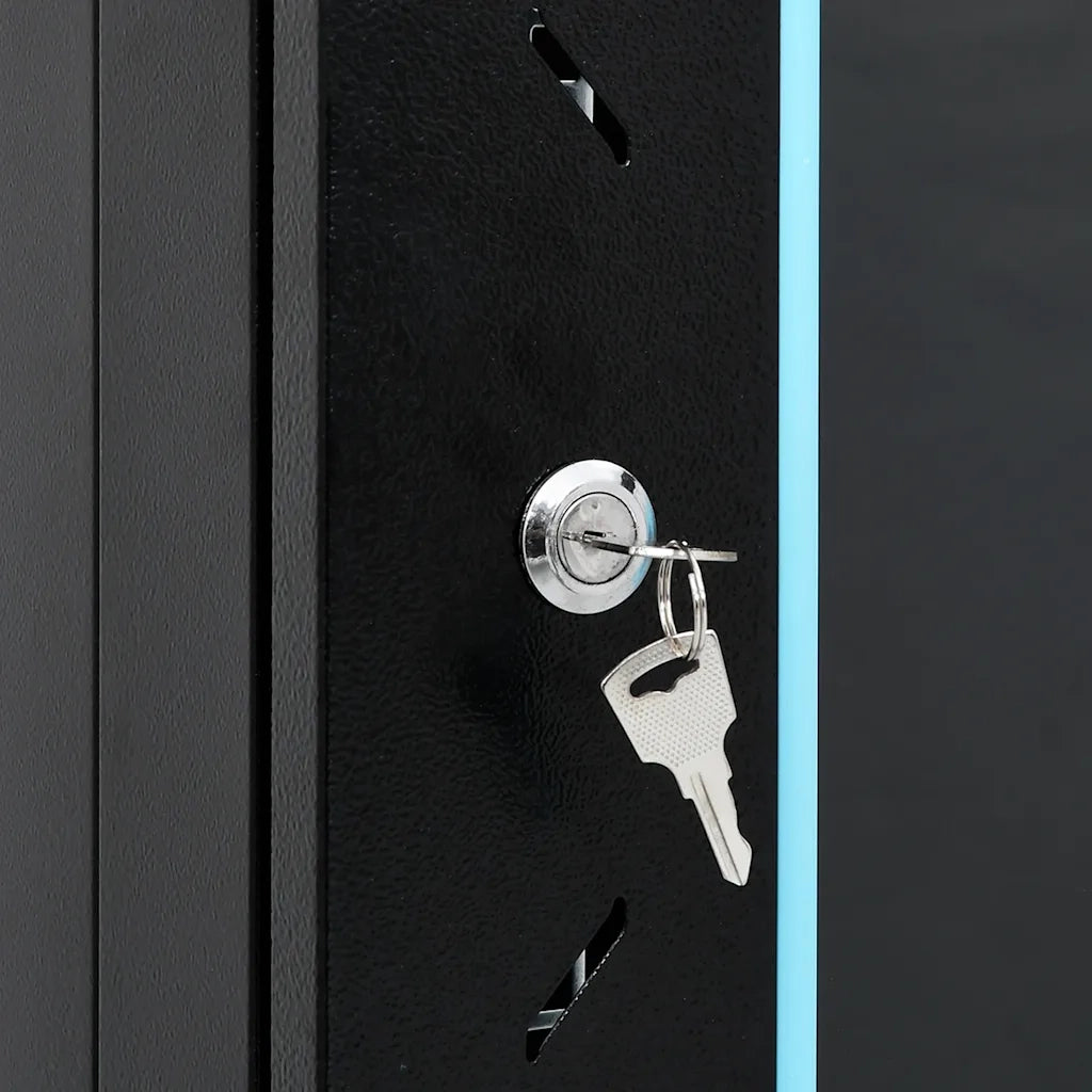 Armadio di rete a parete 9U 19" IP20 53x40x45 cm 30260