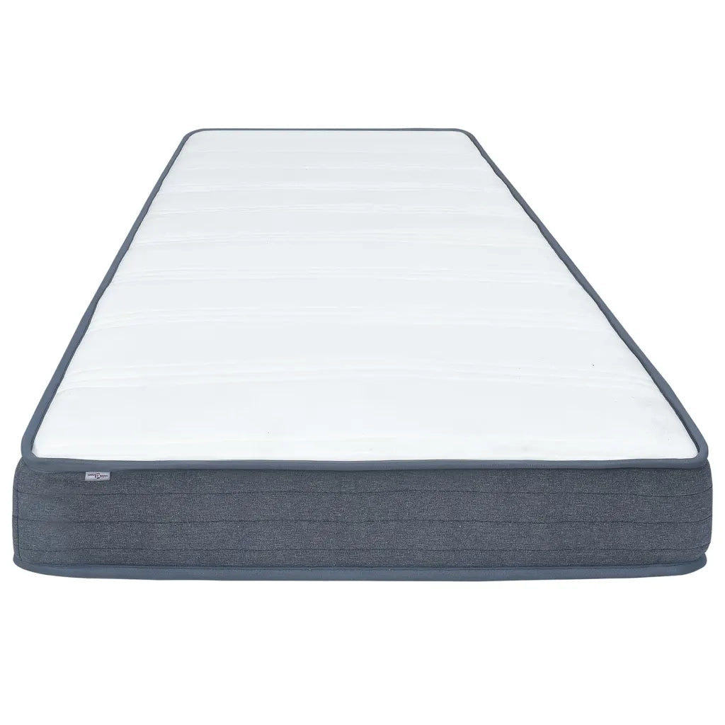 Materasso a Molle Insacchettate-Materasso per letto 190x140x20 cm Morbidezza Media in Tessuto