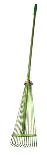 SCOPA X FOGLIE REGOLAB. 15D ACCIAIO C/MANICO IL CAMPO