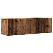 Mobile TV a Parete | Armadietto TV | Mobile Porta TV Legno Antico 100x30x30 cm in Truciolato