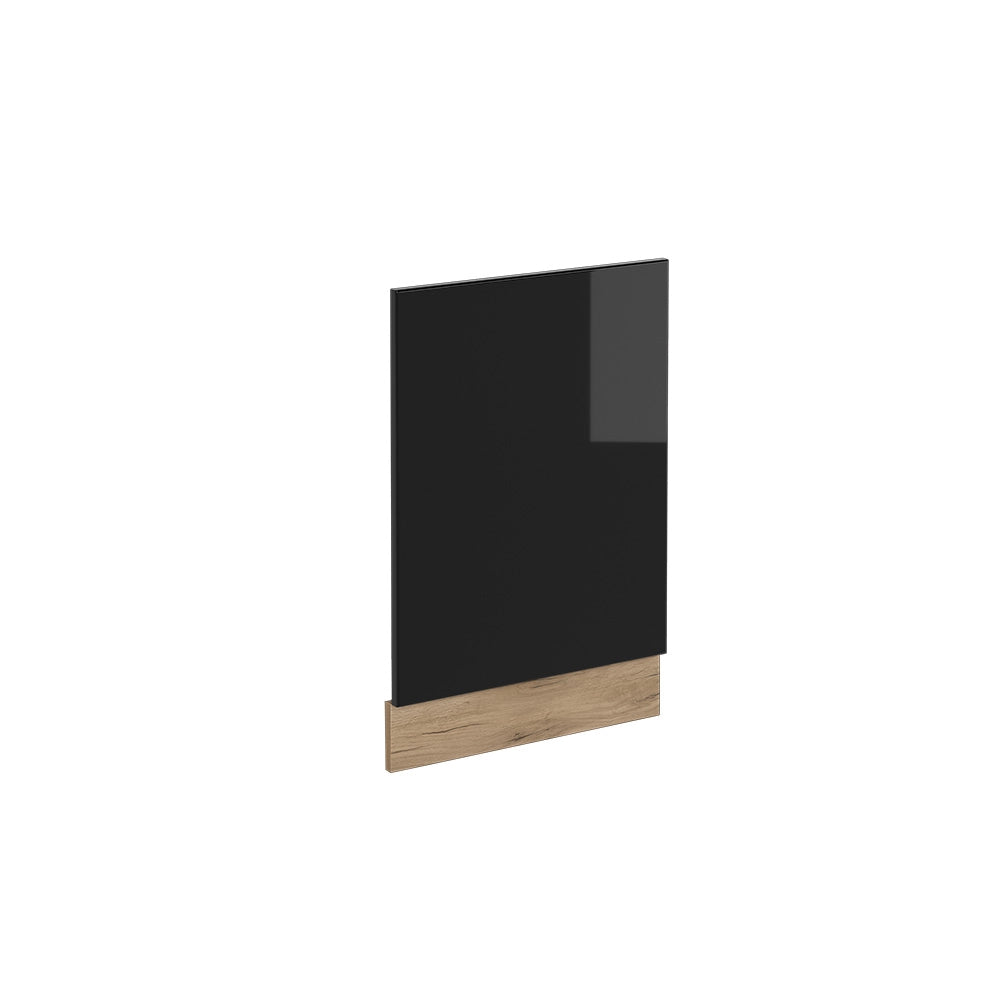 Vicco Pannello frontale Nero lucido 45 cm senza piano di lavoro