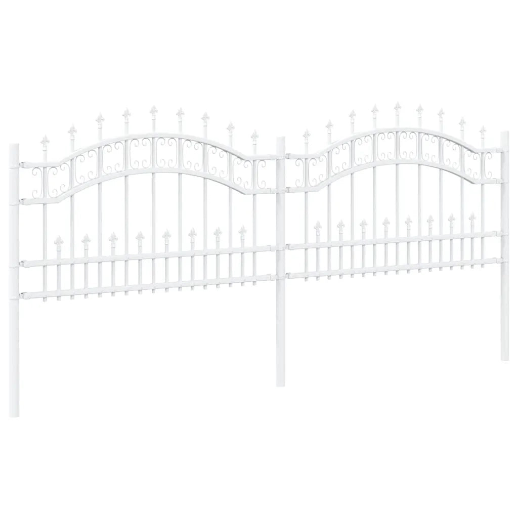 Recinzione per Giardino | Recinzione da cortile KAMPEN Bianco