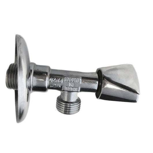 Rubinetto per sottolavabo 1/2 x 1/2, tutto ottone pesante