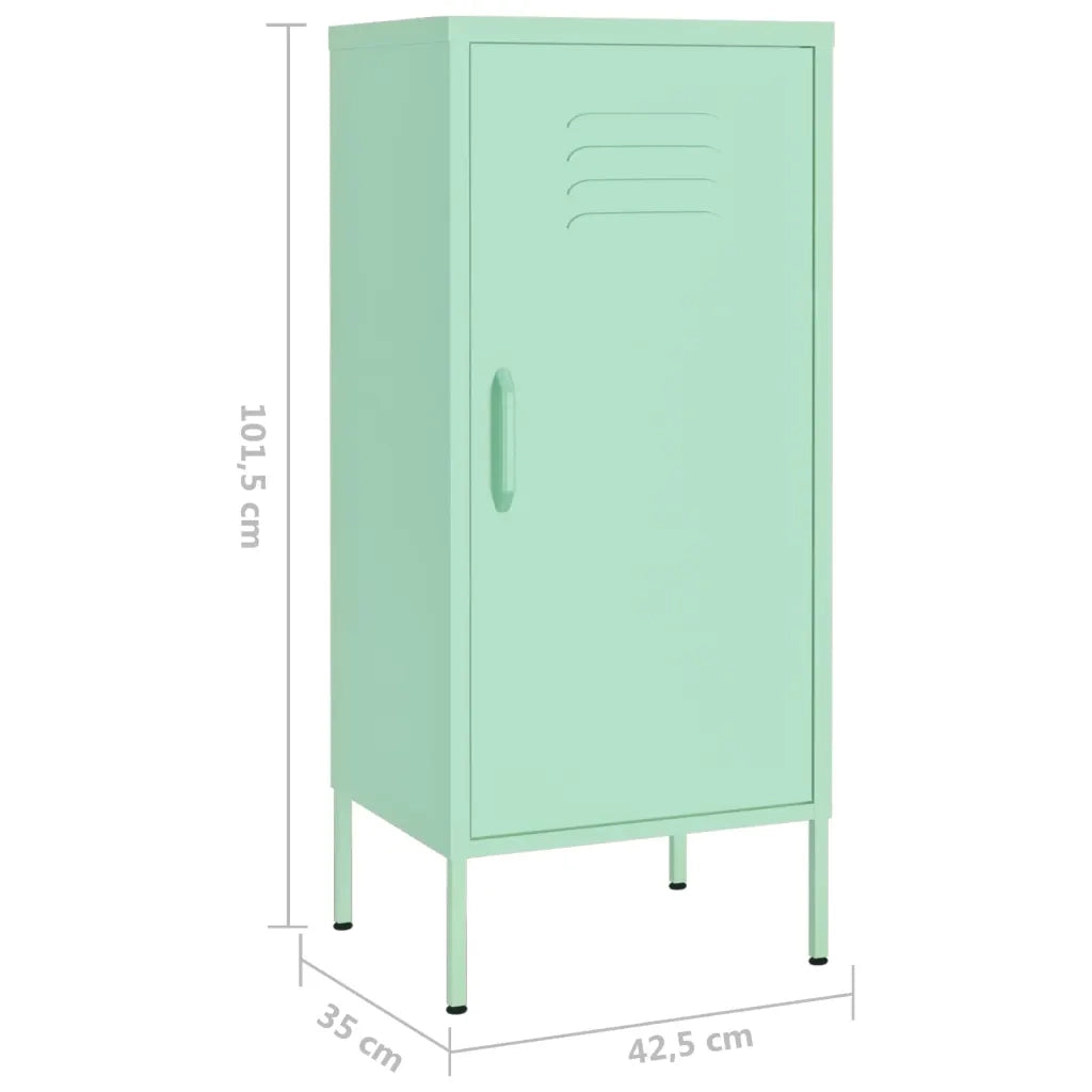 Armadietto Menta 42,5x35x101,5 cm in Acciaio