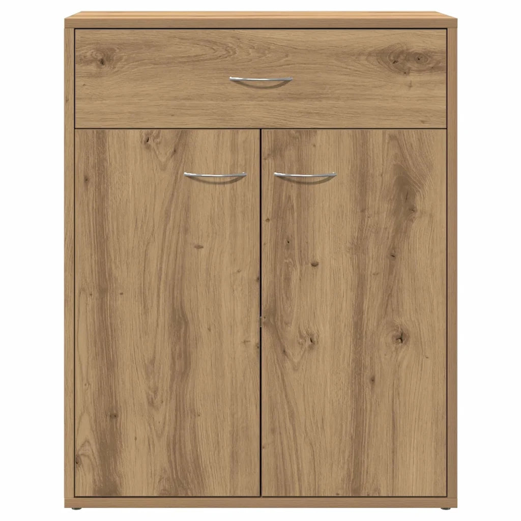 Credenza Rovere Artigianale 60x30x75 cm in Legno Multistrato 855897