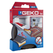 Nastro adesivo antiscivolo per tappeti 25 mm x 5 m antracite