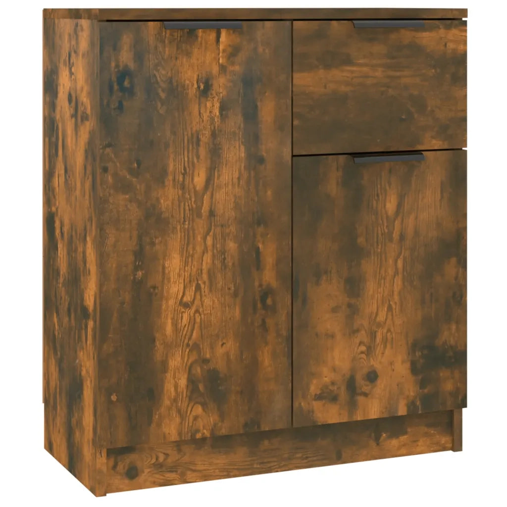Credenza Rovere Fumo 60x30x70 cm in Legno tecnico 816997
