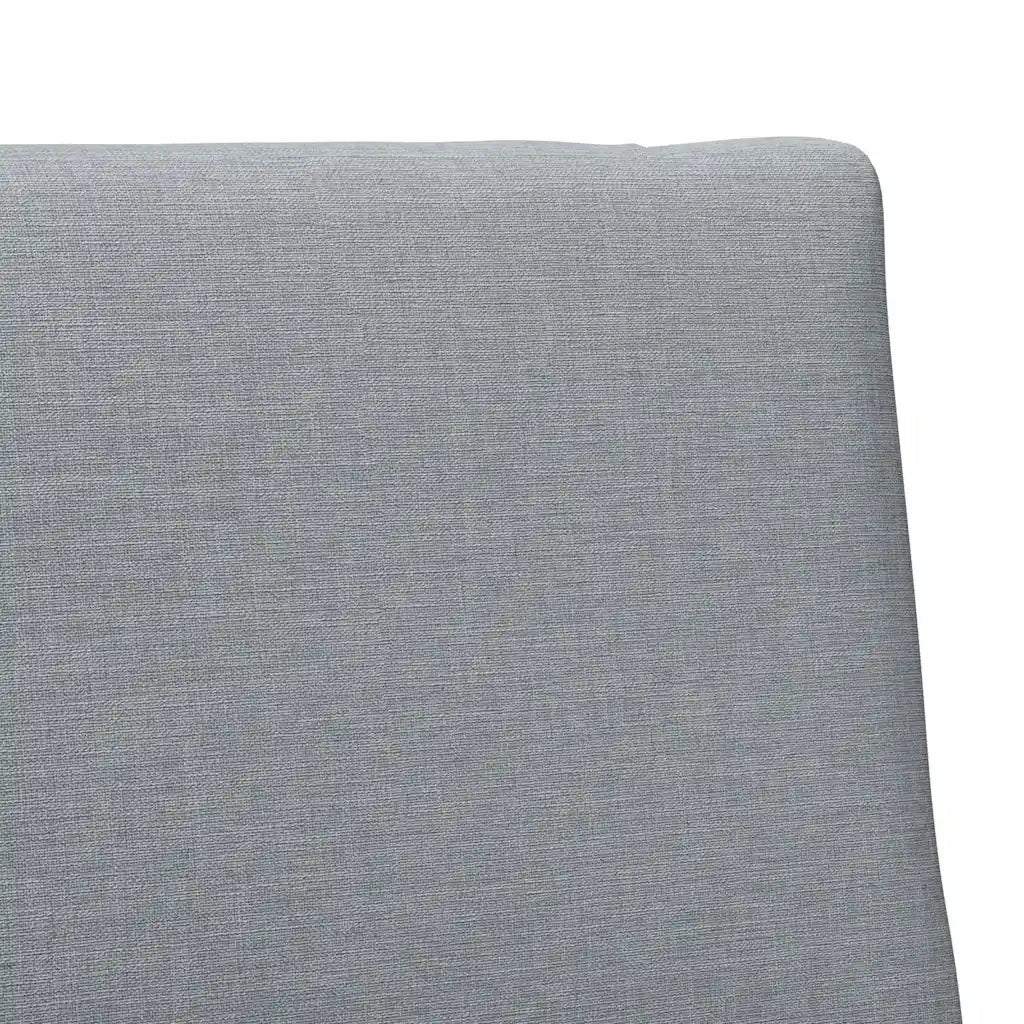 Testiera | Testata imbottita Grigio chiaro 75 cm Pino massello