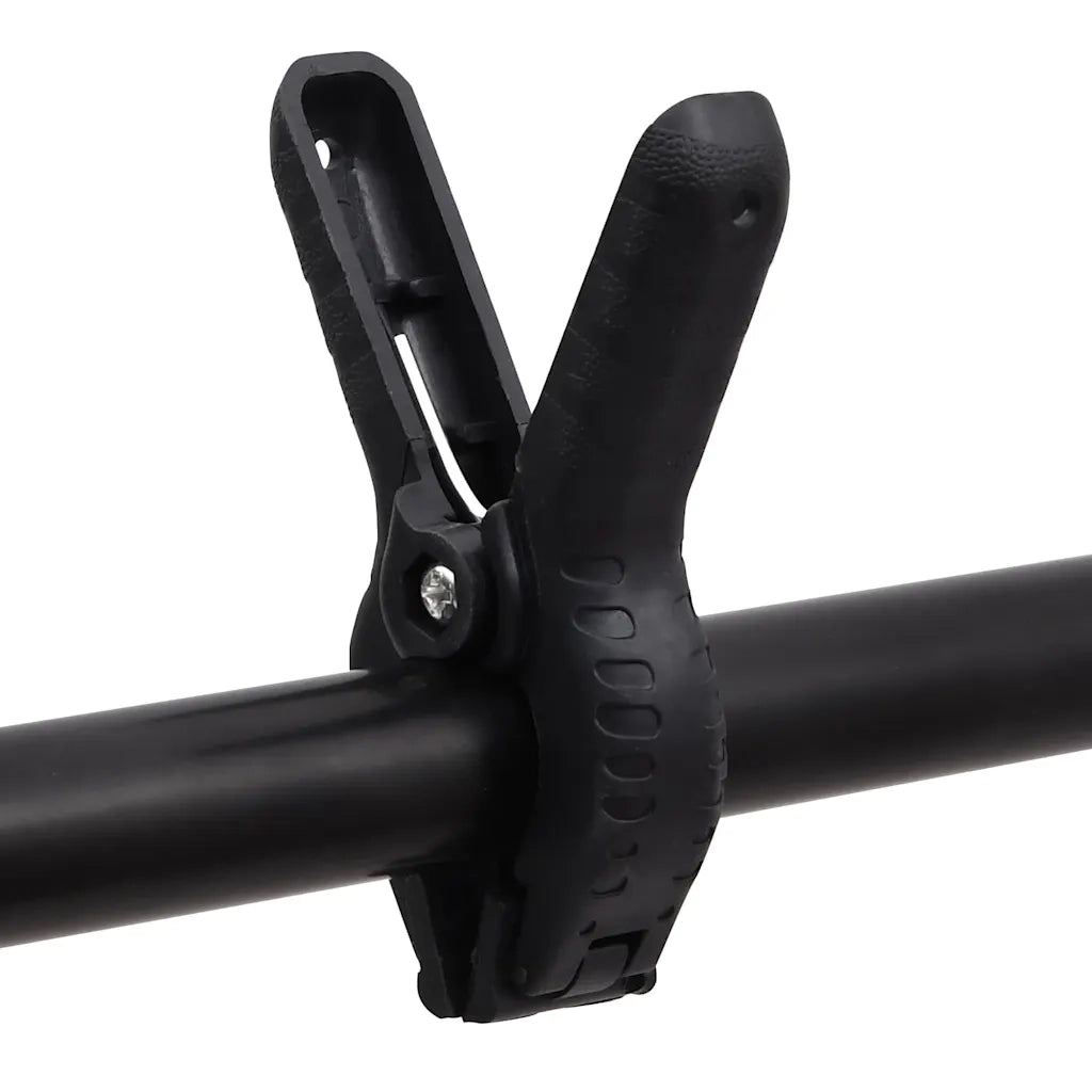 Supporto per Sfondo a T Nero 201x60x(70-200) cm 190253
