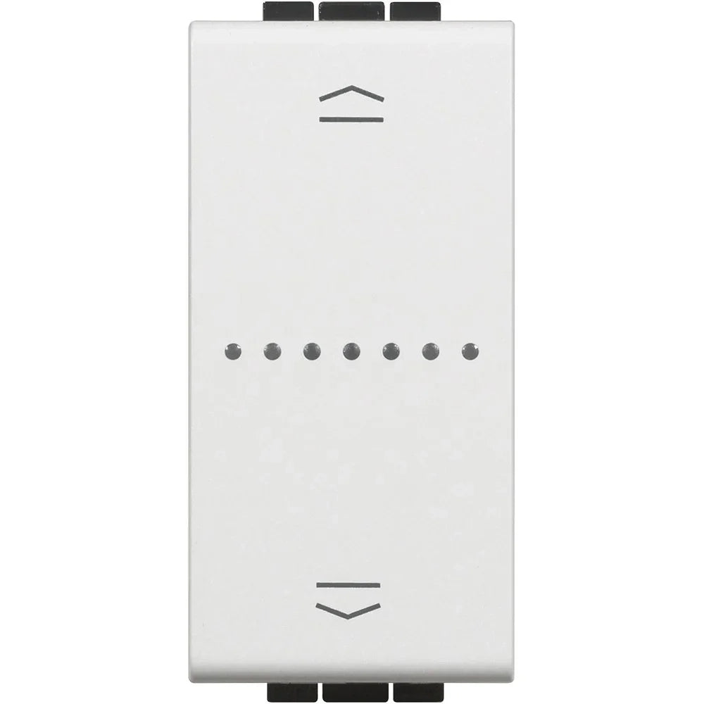 Comando Tapparelle Connesso Bticino Living Light colore Bianco N4027C