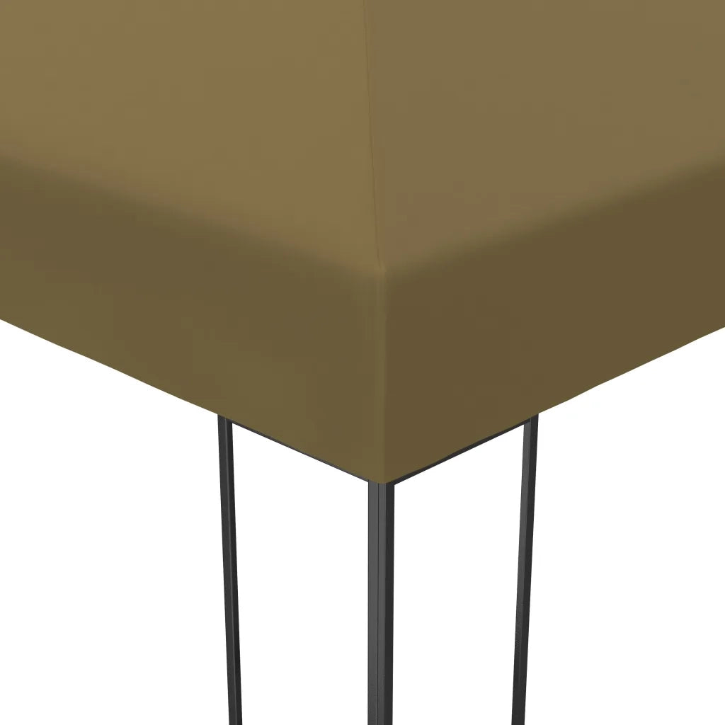 Gazebo con Luci LED a Stringa 3x4 m Grigio Talpa 3070310