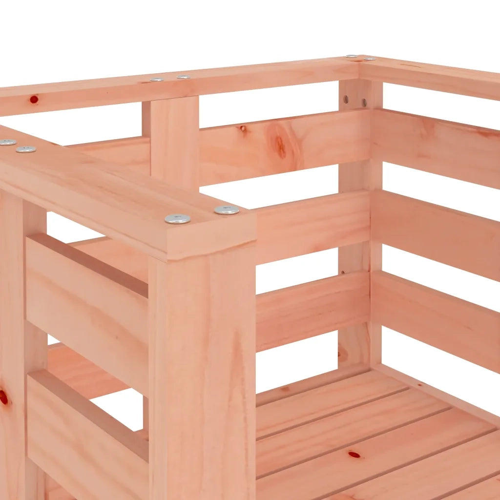 Sedie da Giardino 2 pz | Sedie da Esterno 61,5x53x71 cm Legno Massello di Douglas