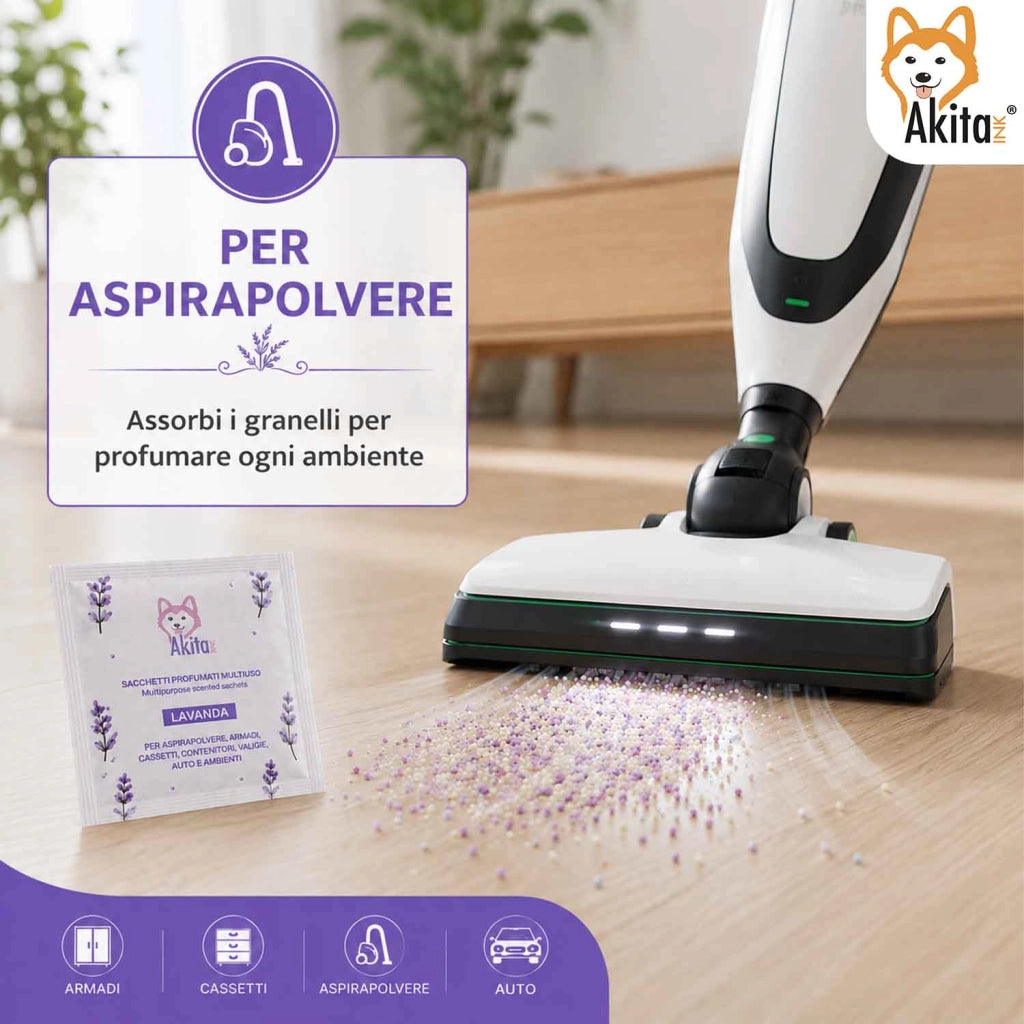 Akitaink 6 Sacchetti Profumati Lavanda Armadi
