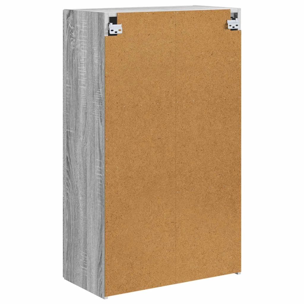 Mobile TV da parete 59,5 x 31 x 100 cm Grigio Sonoma