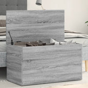 Cassapanca Grigio Sonoma 84x42x46 cm in Legno Ingegnerizzato cod mxl 51298