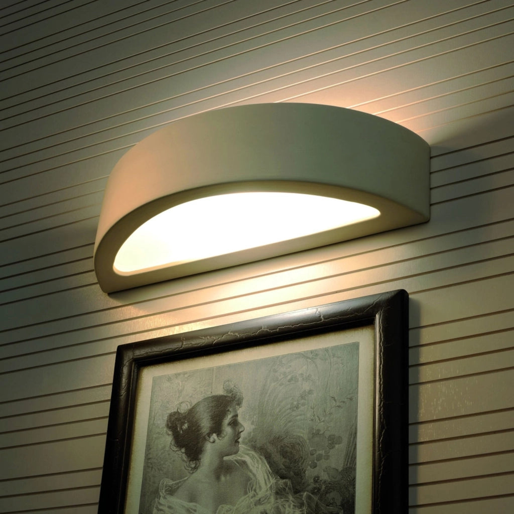 Applique in ceramica bianca LUMERA Pure Lume E27 PU.0001