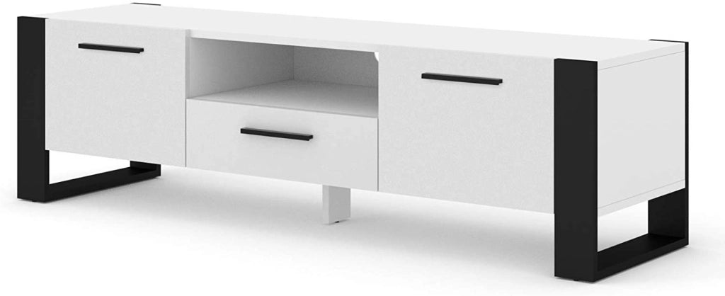 ARMADIO TV NUKA 160 BIANCO OPACO