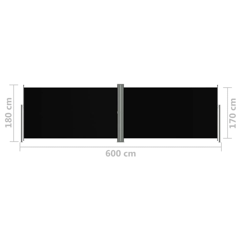 Tendalino laterale retrattile 180 x 600 cm nero 02_0007443